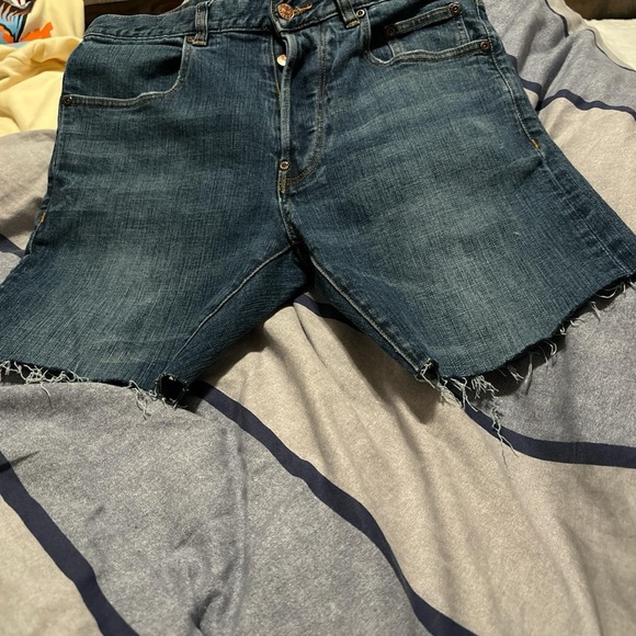 The one hunnid CUSTOM frayed shorts denim. Size 30 - Picture 6 of 6